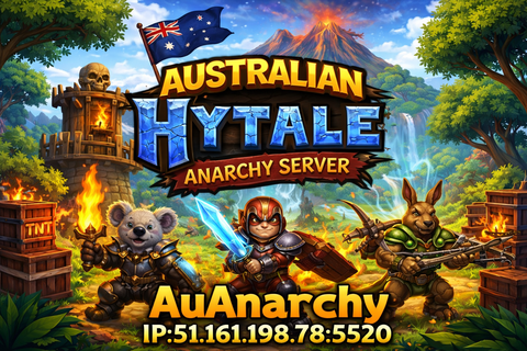 AuAnarchy - Hytale server banner