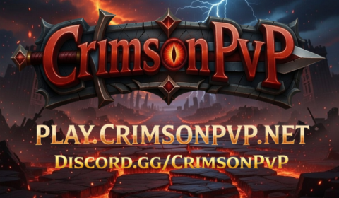 CrimsonPvP - Hytale server banner